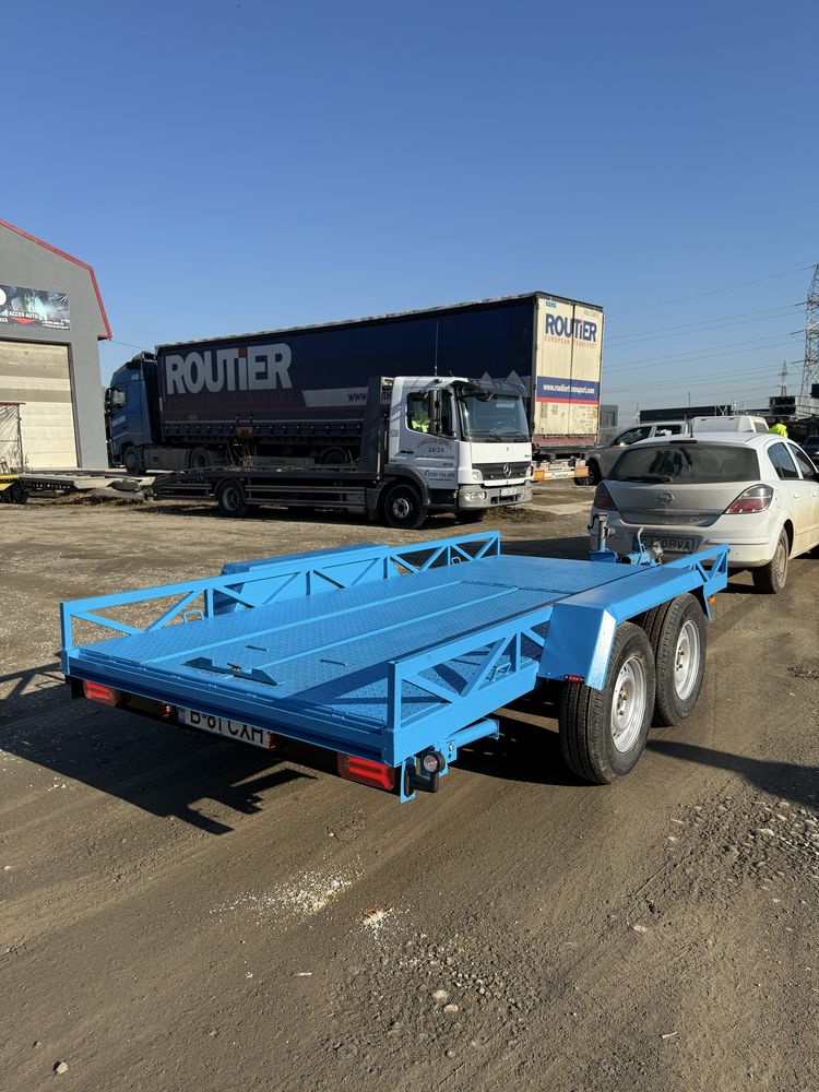 De inchiriat remorca trailer excavator , stivuitor , bob cat , utilaje