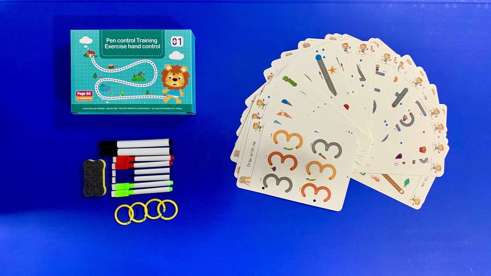 Carte reutilizabilă de asociere si recunoastere – 64 pagini