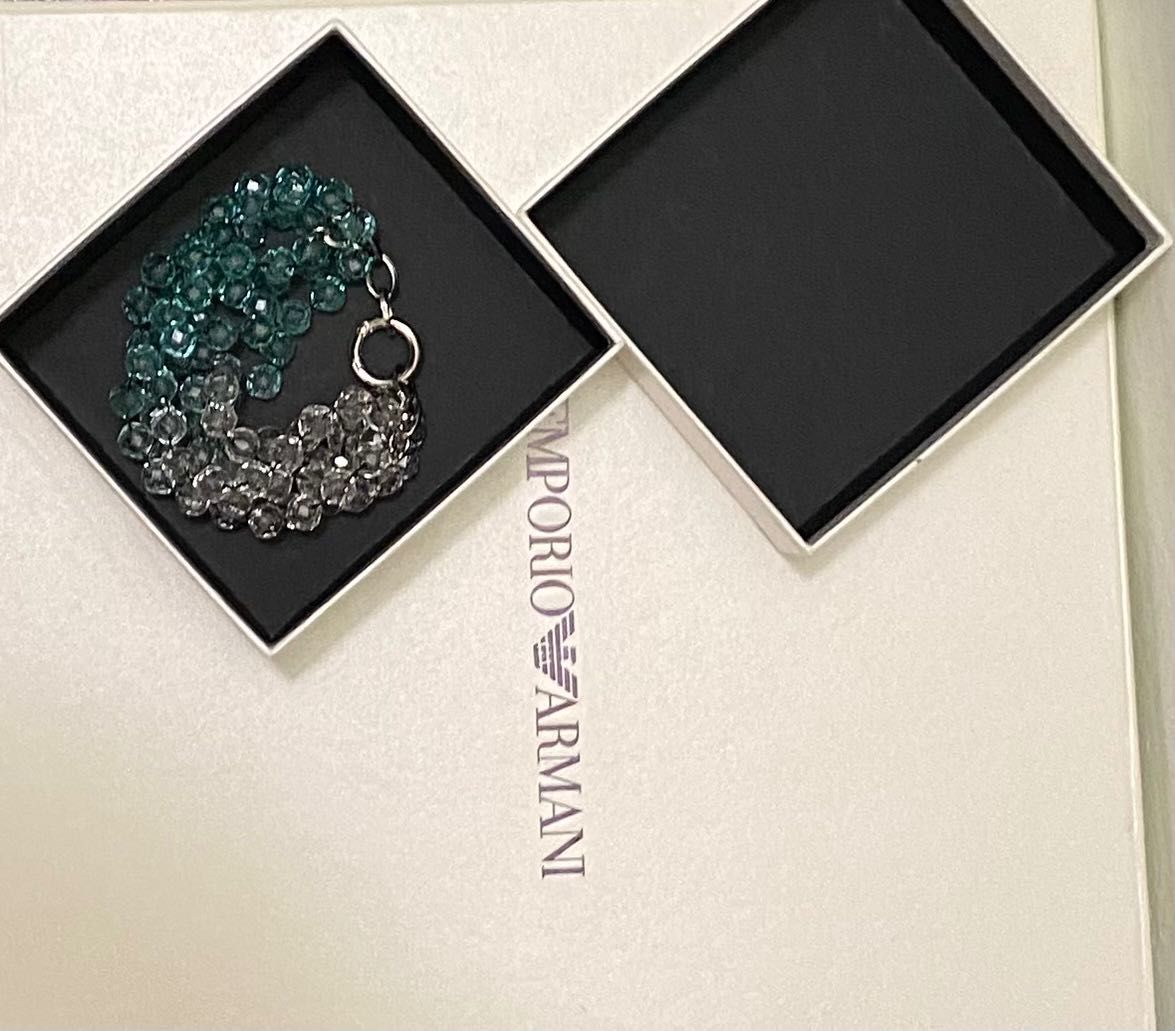 Лот колие и гривна Emporio Armani