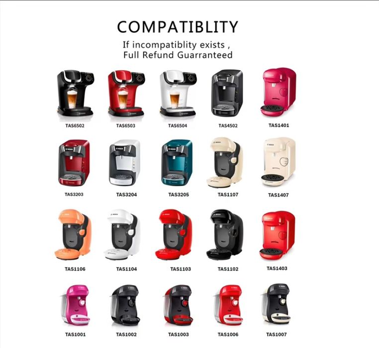 Set 2 Capsule cafea Tassimo Bosch reutilizabile NOU cafea scurta/lunga