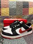 Nike Dunk Low red black white