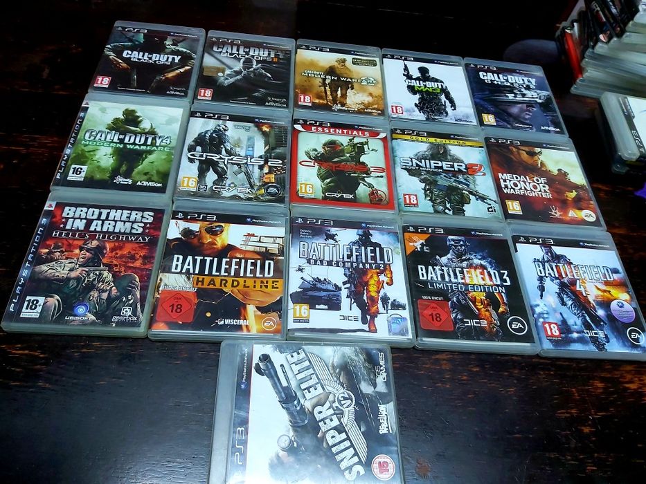 Red Dead Mafia2 Viking Hitman Metal Gear Last of Us AC Creed PS 3