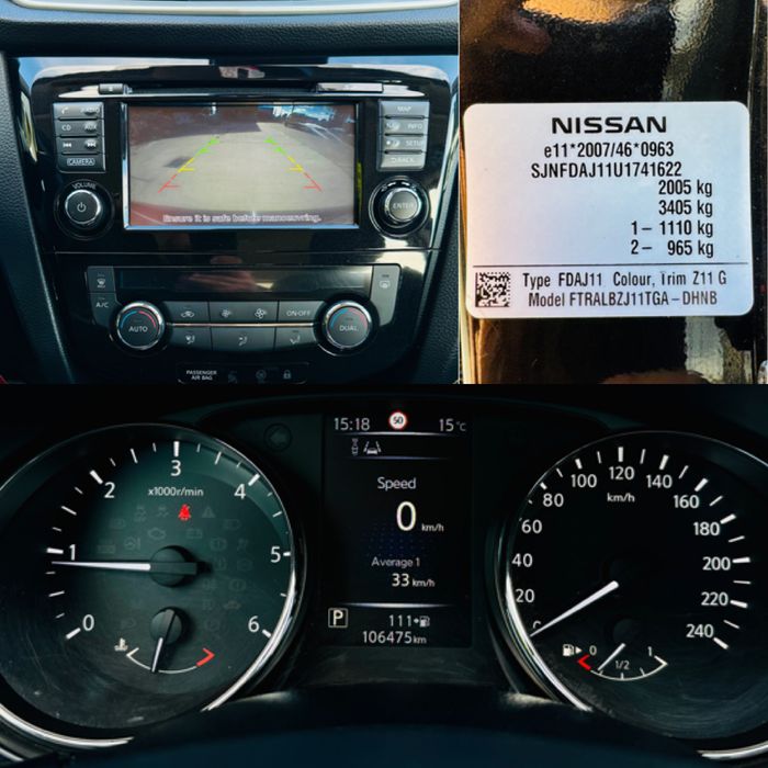 Nissan Qashqai Tekna, 106000 km, automată, NU schimb