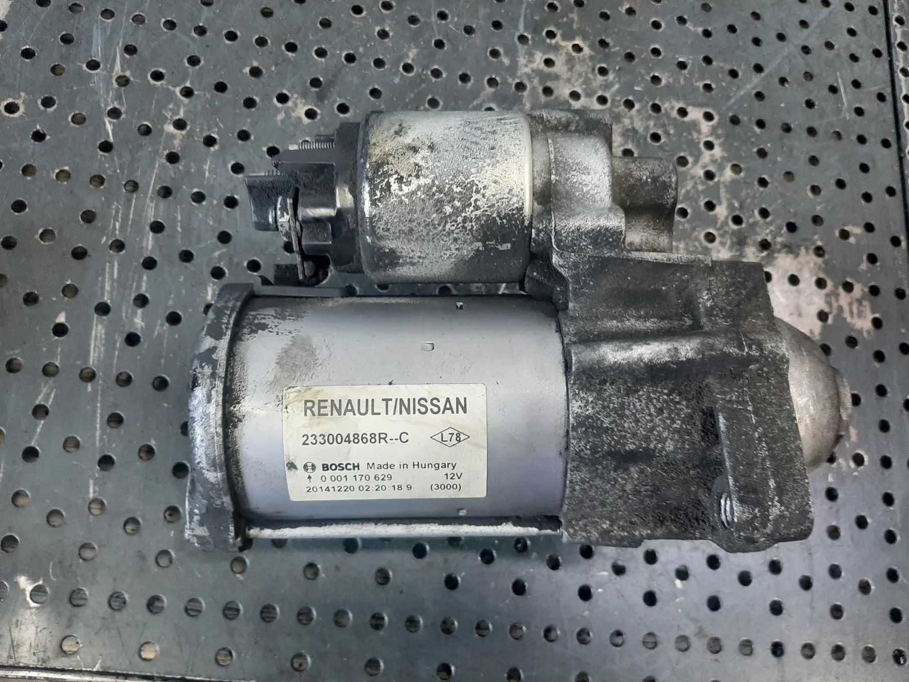 electromotor 1.5 dci renault  clio 4 megane 4 kadjar  233004868r-c