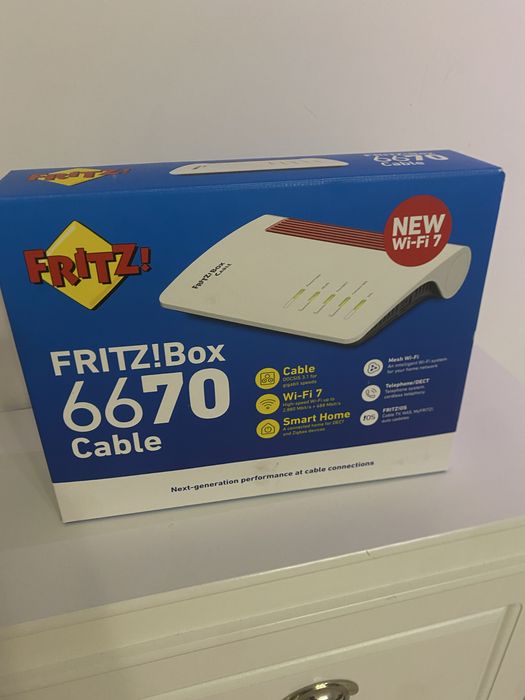 Modem internet Fritz box nou sigilat