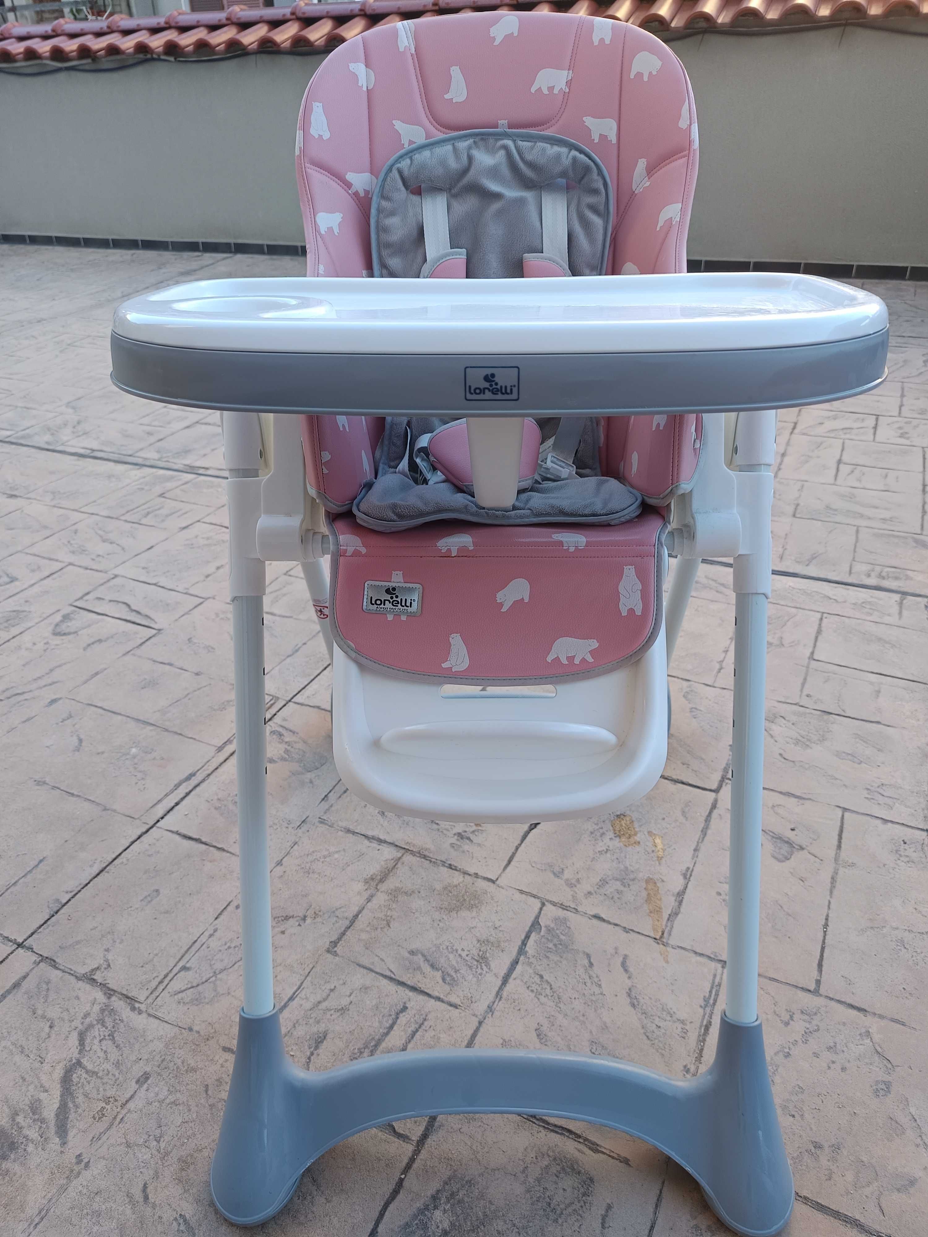 Столче за хранене Campanella pink bears