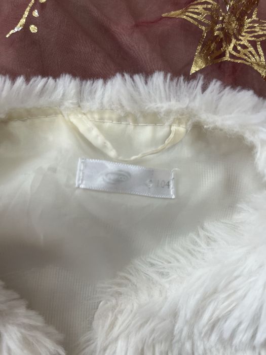 Vesta blanita alba 2-5ani fetite