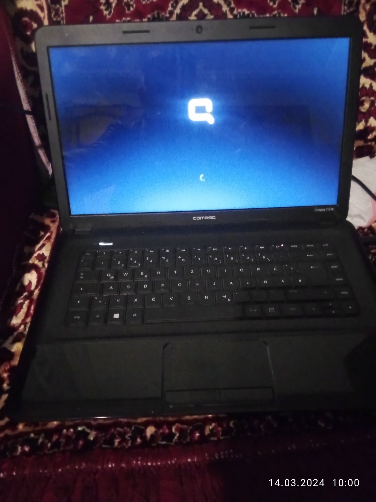 Laptop Compaq perfect functional