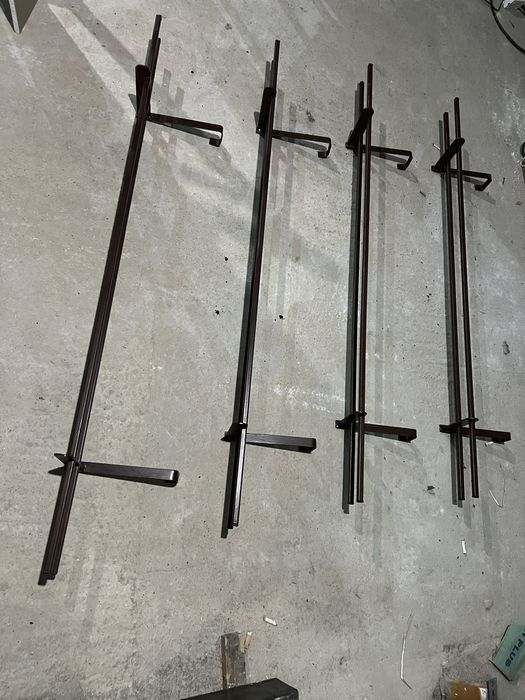 Set parazăpadă din profil patrat sudat pentru tiglă metalică sau beton