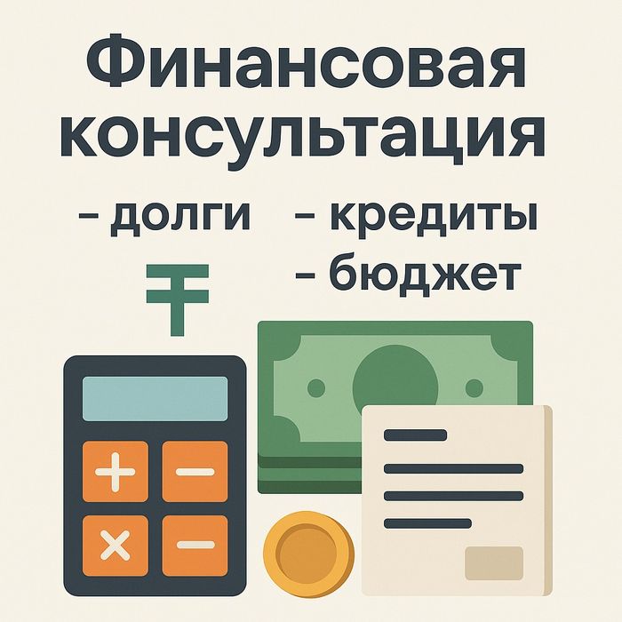Финансовая мини-консультация — помогу разобраться с долгами, бюджетом