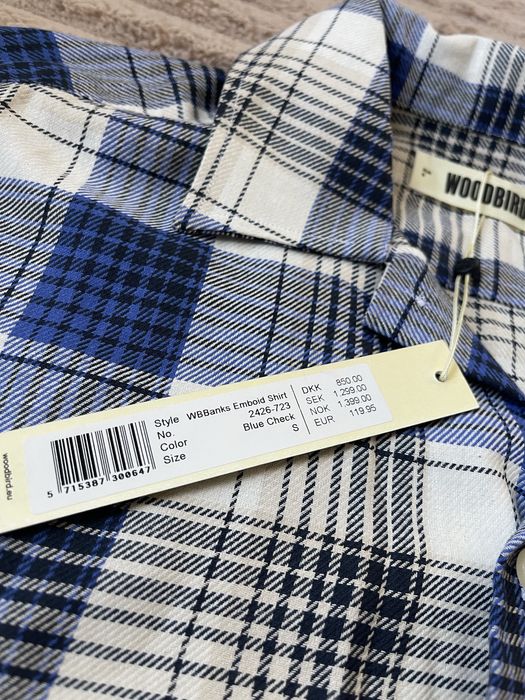 Woodbird бродирана риза