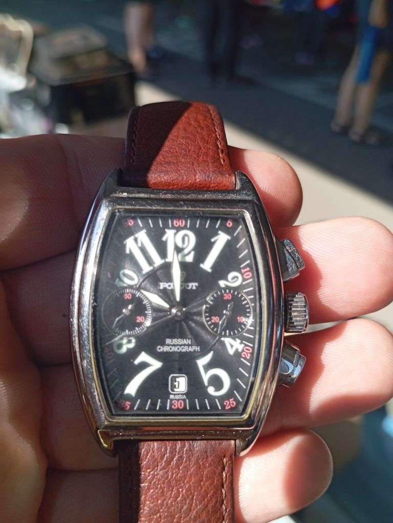 Ceas PolJot mecanic Chronograf