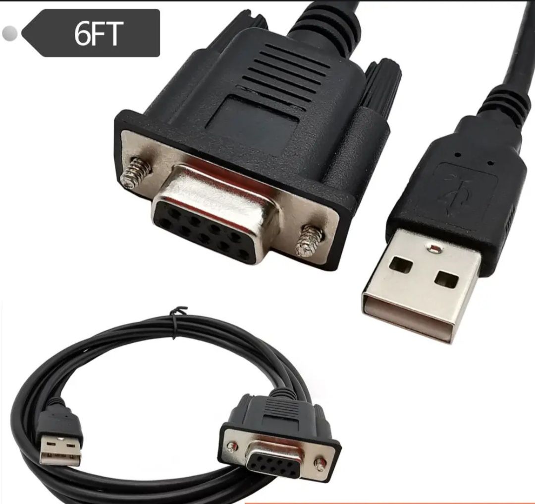 Usb com rs 232 мама dB 9