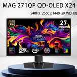 MSI 27" Монитор MAG 271QP QD-OLED X24 QD-OLED 240HZ