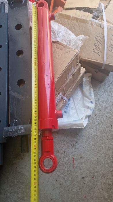 Cilindru hidraulic 650 mm închis deschide 500 mm tija grosime 35 mm di