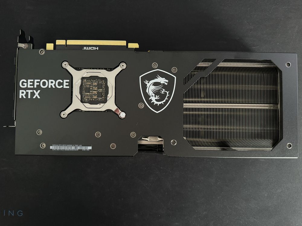 Placa Video MSI nVidia RTX 4070 Gaming X Trio