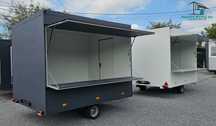 Rulote comerciale FAST FOOD, patiserie --> 3* 2 *2,3 M . Pret redus!