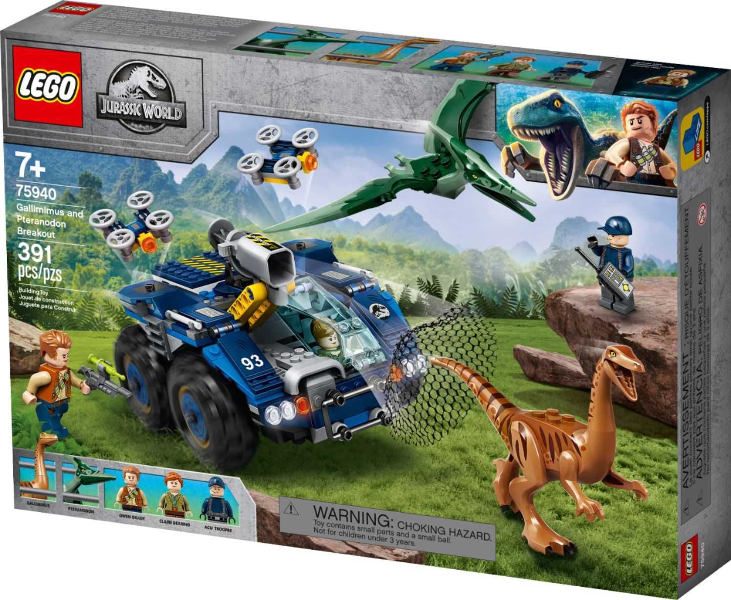 LEGO Jurassic 76943/76940/76939/76941/76942/75935/75940/75932/75936