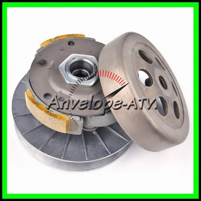 Ambreiaj Atv LINHAI 300 275 260 2x4 4x4 - Complet cu Fulie Oala Saboti