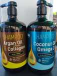 Șampon Argan Oil of Morocco cu Collagen și Ulei de Cocos cu Omega3