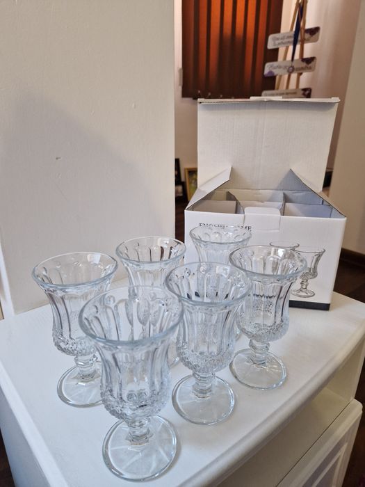 Set pahare elegante din sticlă – 6 bucăți, noi