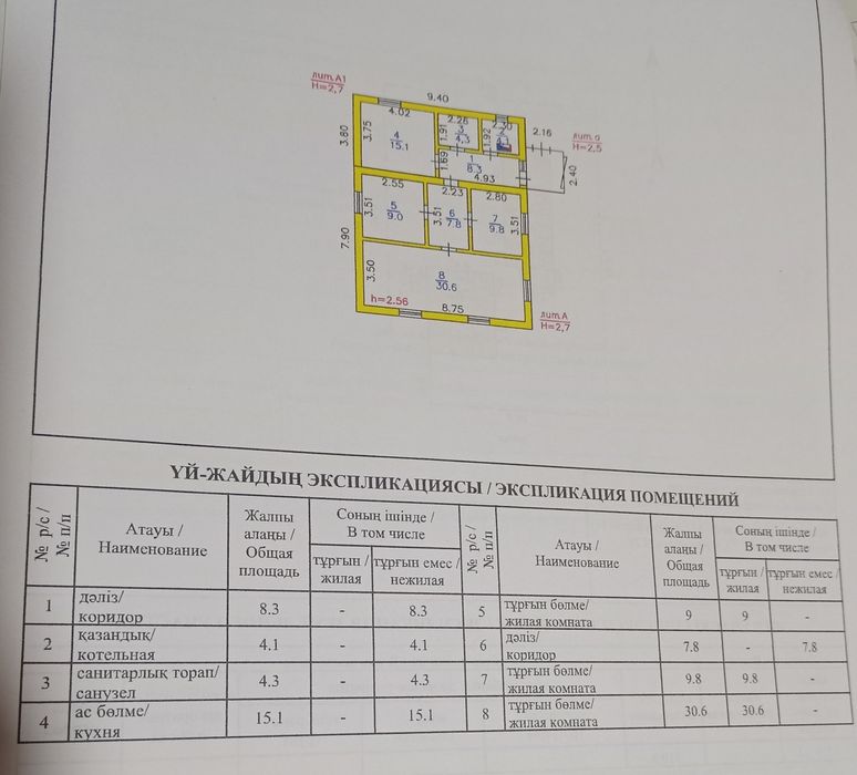 Продам дом с.Байтерек (Элитное) или обмен на квартиру  в г.П-Павловск