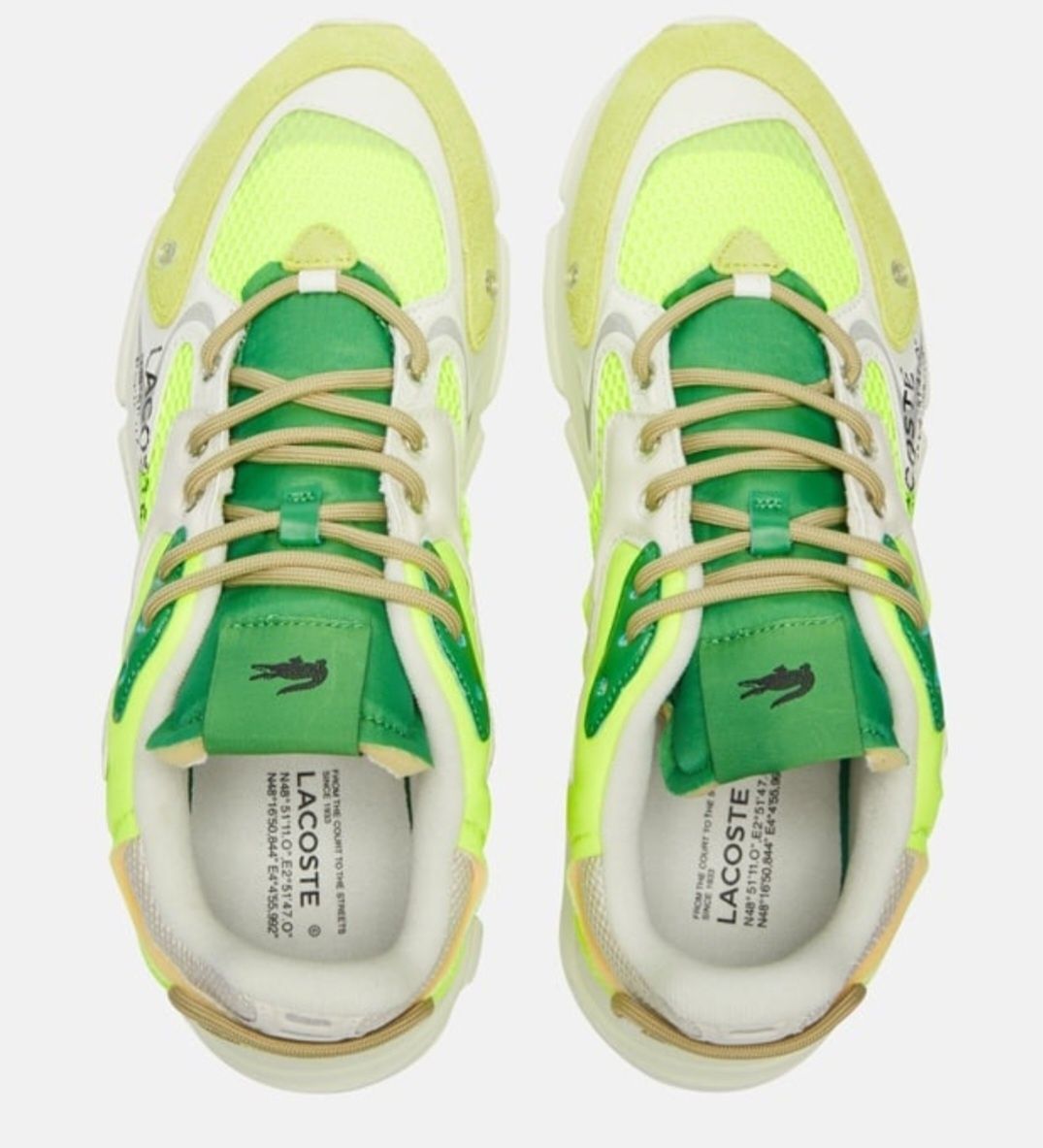 Последен размер ! Lacoste L003 Neon Green номер 44