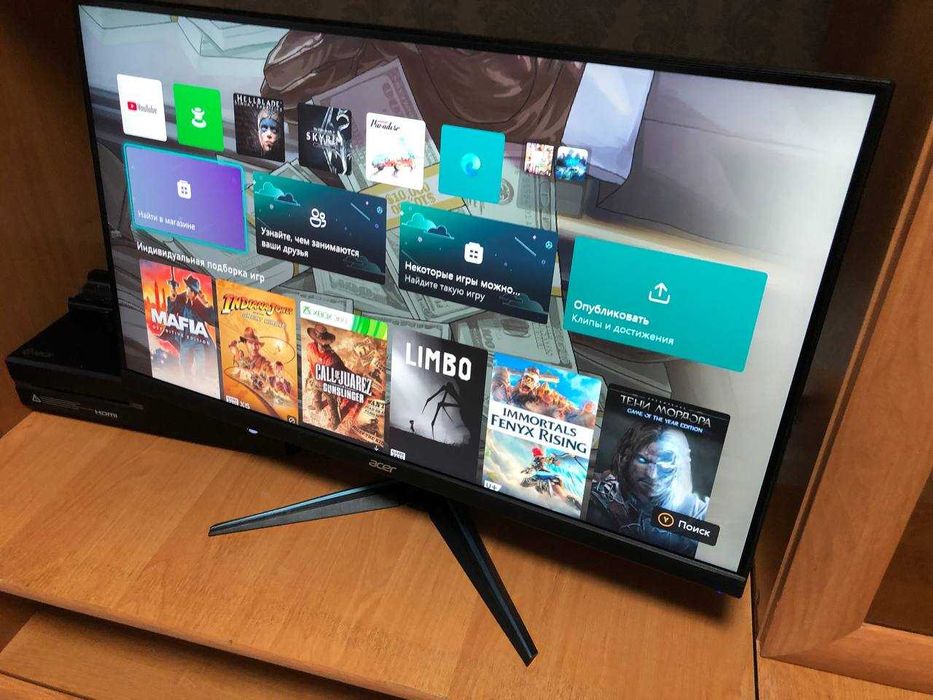Монитор Acer 2k 170hz 1 ms ips