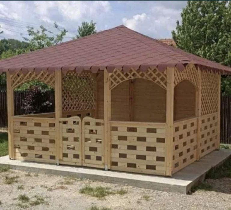 Foisoare terase prigole din lemn