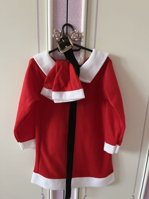 Костюм Санты для девочки