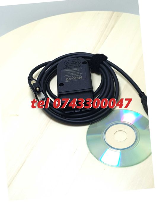 Interfata Auto Vcds Vag Com 253 Hex V2 Limba Romana Engleza