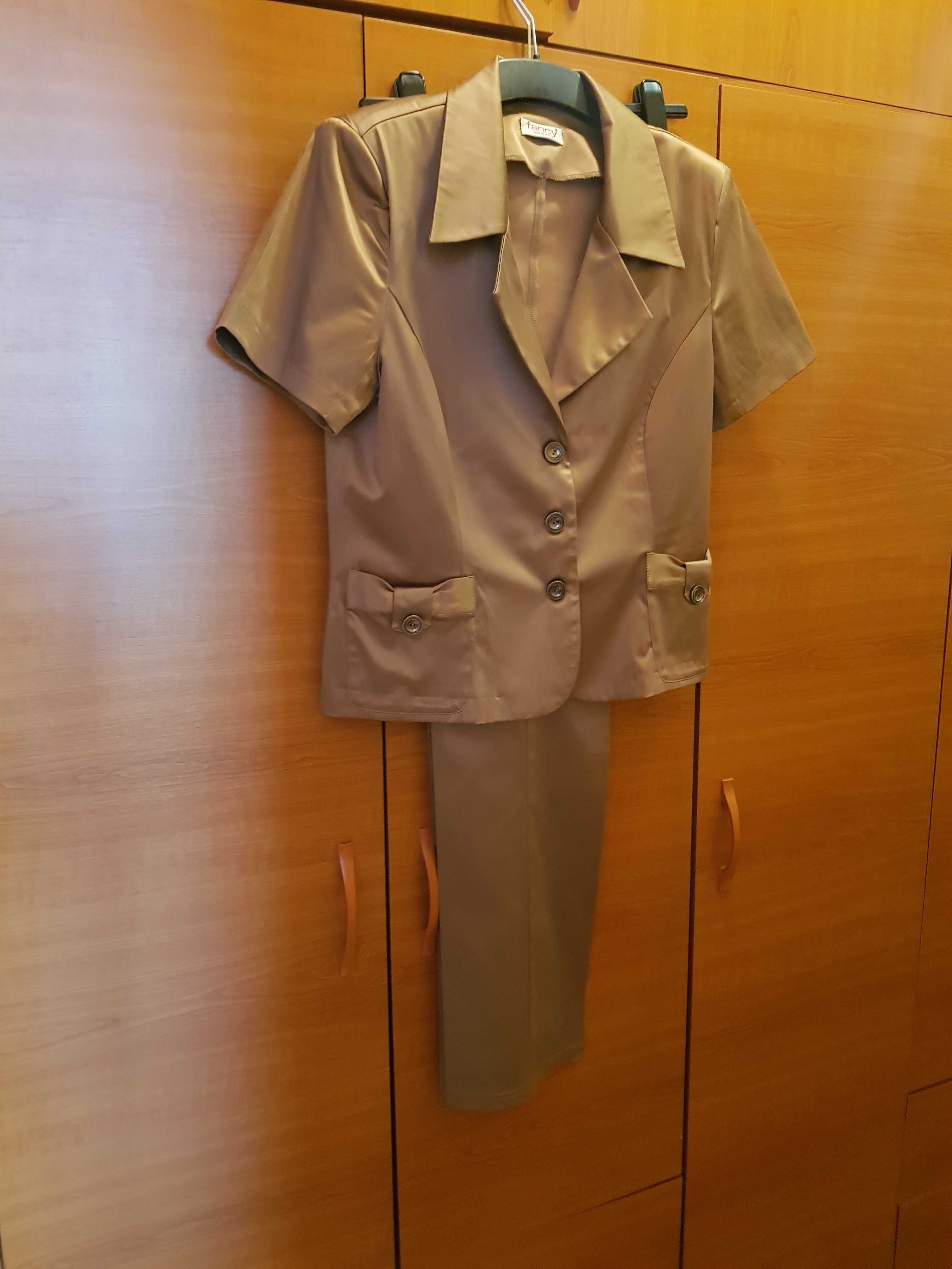 compleu damă bluză și pantaloni, mărimea 44
