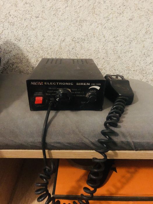 Сгу  Nicar electronic siren