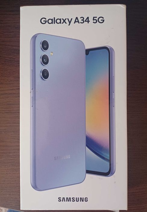 Samsung A 34 5G , Purple , 128 gb