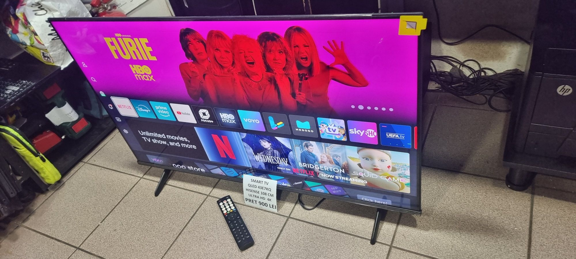 Hope Amanet P6 Smart tv QLED Hisense 108 cm 4K