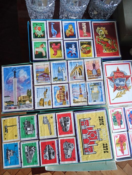 СССР колекция стари руски кибрити