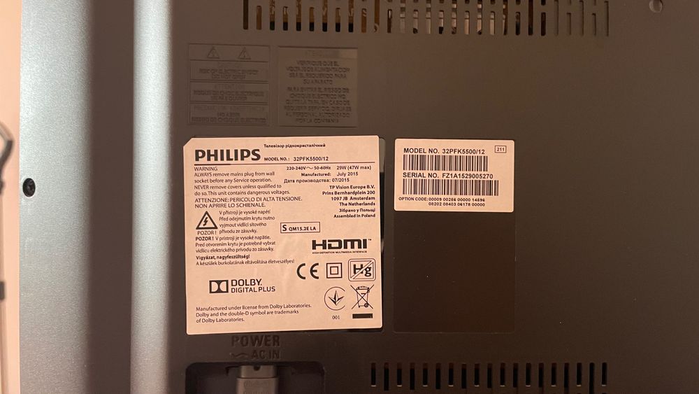 телевизор PHILIPS 32