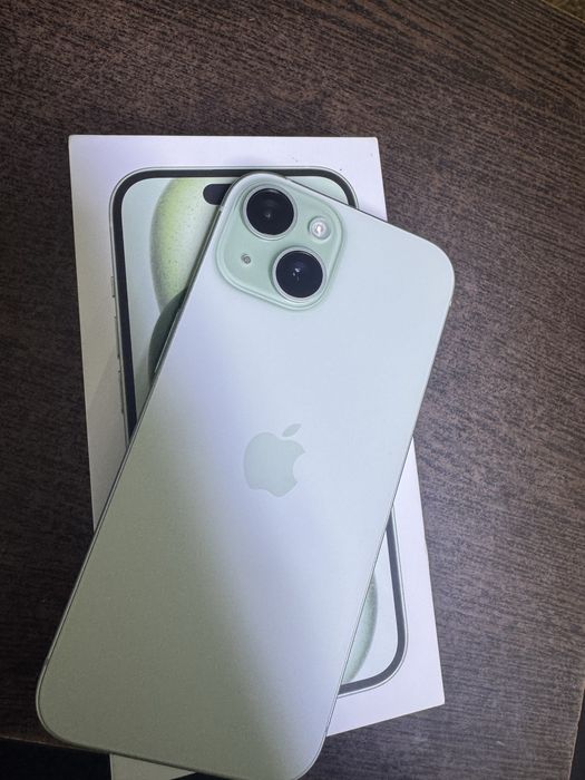 Айфон 15. 100% акб. С документами! Новый.