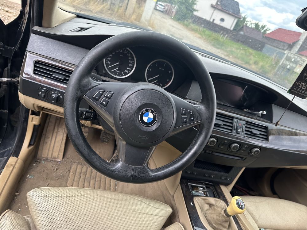 Volan sport BMW E60 E61 cheie diamant Seria 5 520d 525d 530d 535d
