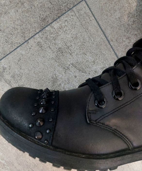 Дамски боти,37 номер, естествена кожа