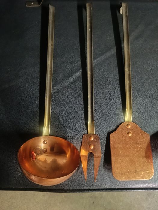 Медни винтидж Прибори за хранене