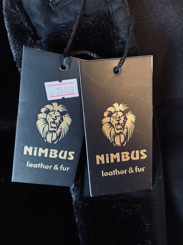 продается дублёнка новый из бренда nimbus leather fur