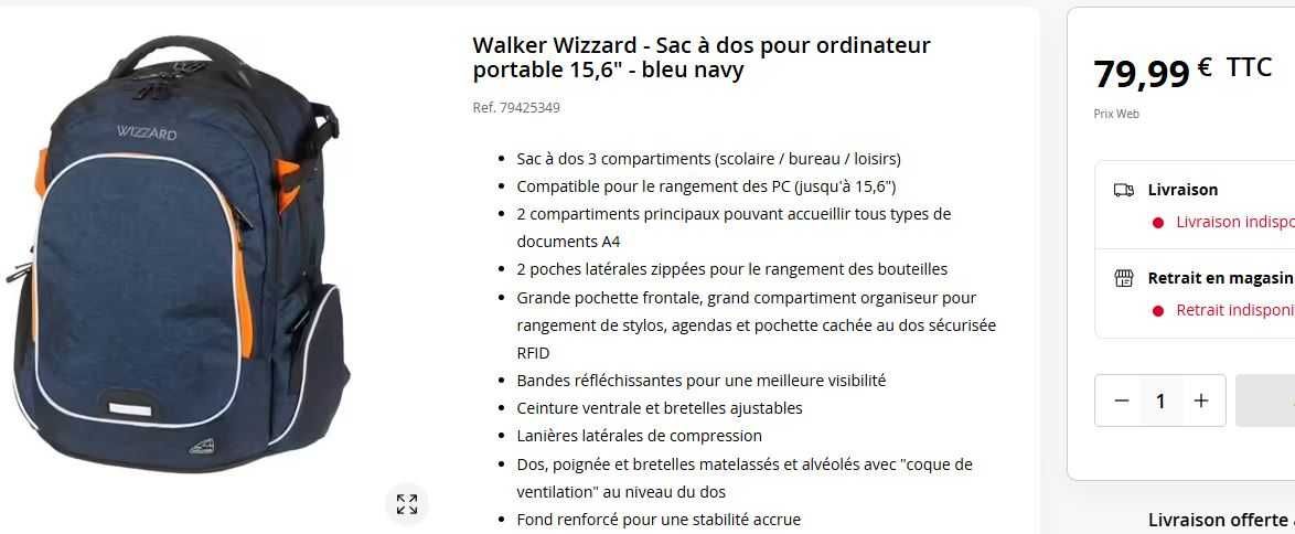 Rucsac multifunctional WALKER Wizzard