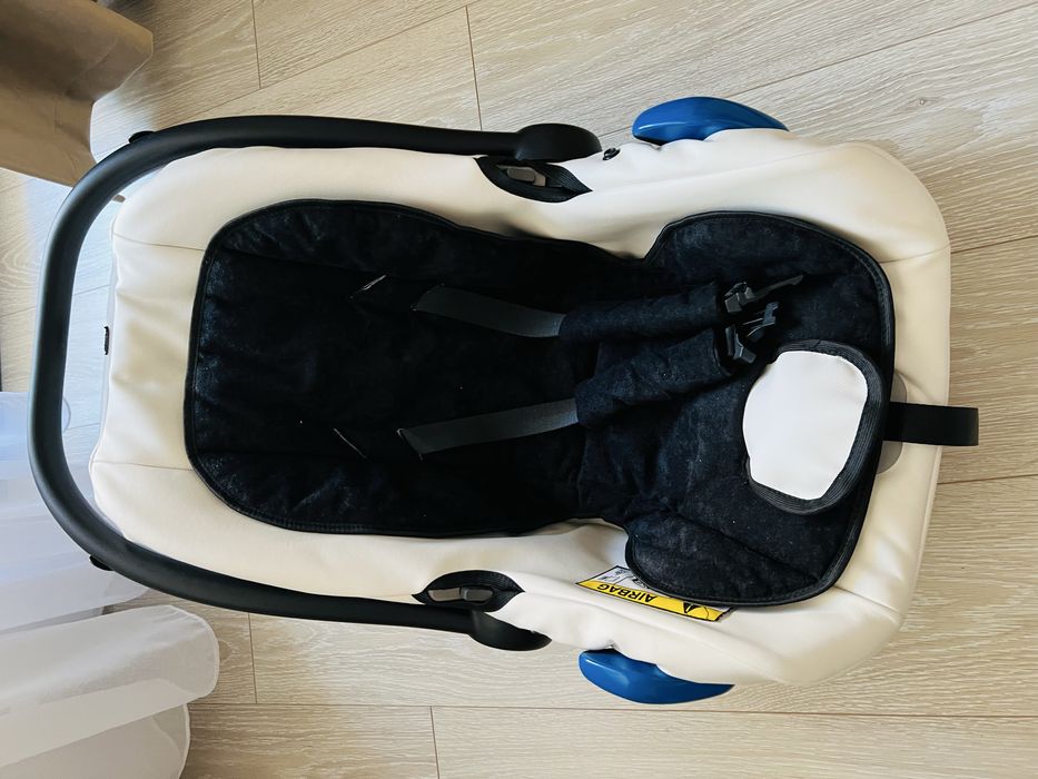 Carucior 3 in 1 Topaz Lux White - Krausman