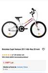 Bicicleta alb-roz 20 inch
