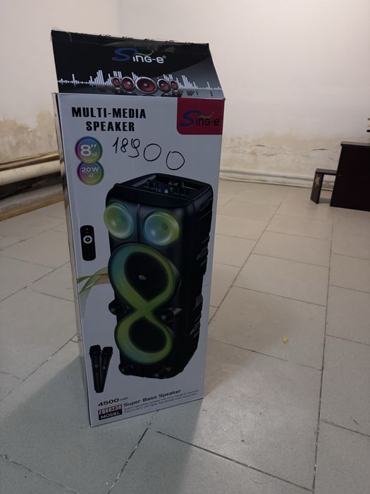 Колонка с микрофоном