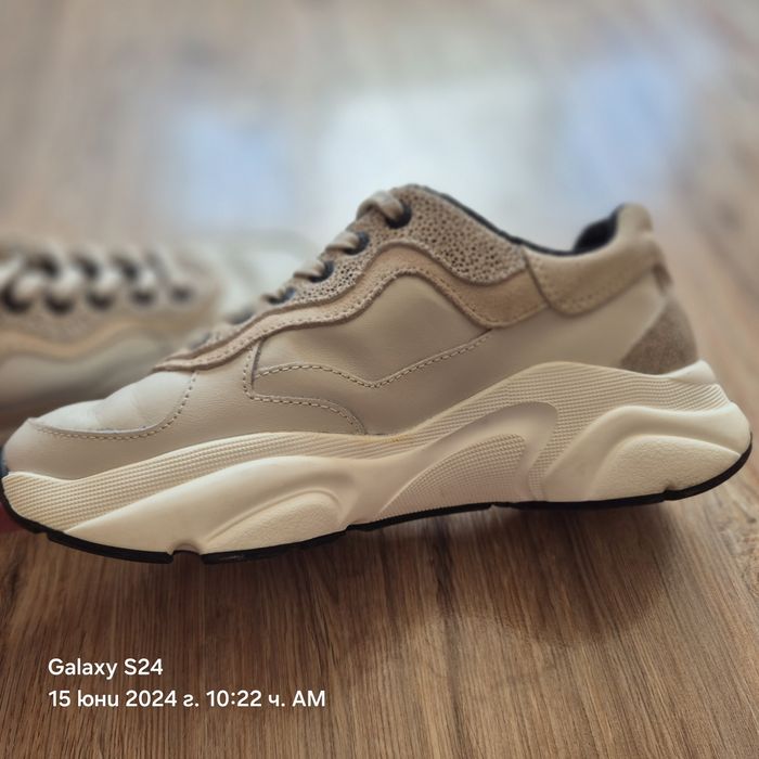 Кожени маратонки HUB