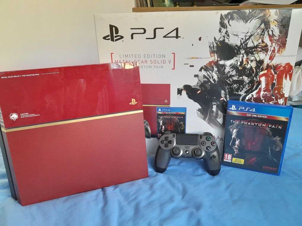 Playstation 4 500GB FullBox Metal Gear Solid V