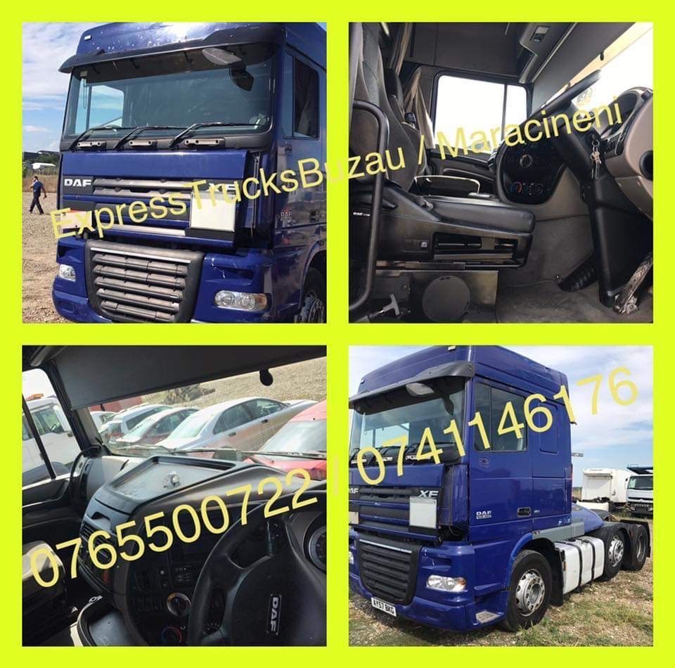 DAF XF 105.410/460-pompa inalta/injectie,cabina,bord,usa,far,ceas,grup