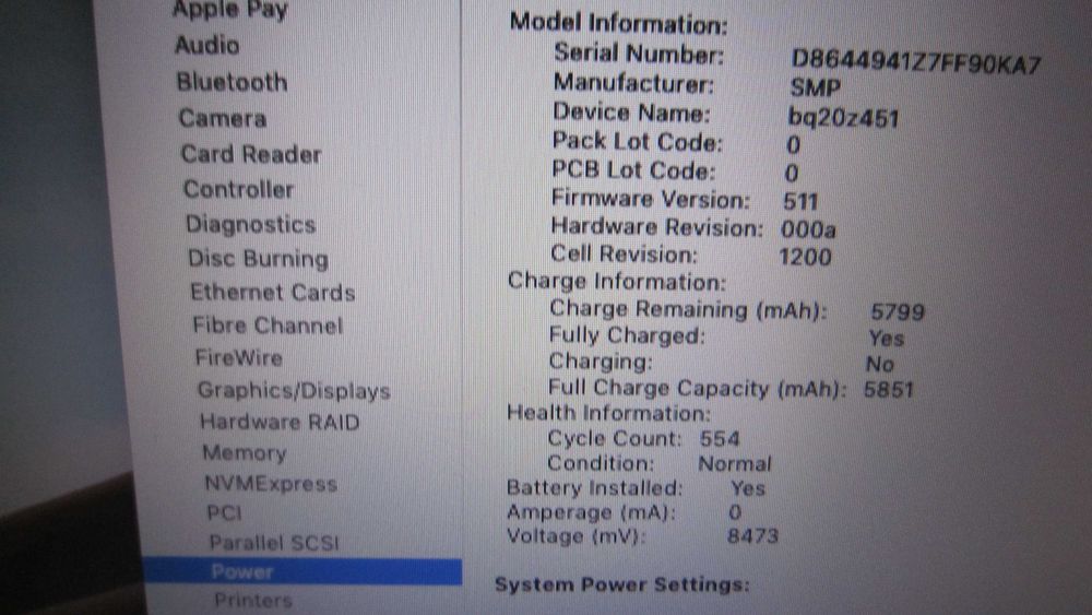 Laptop MacBook Air I5, 2014